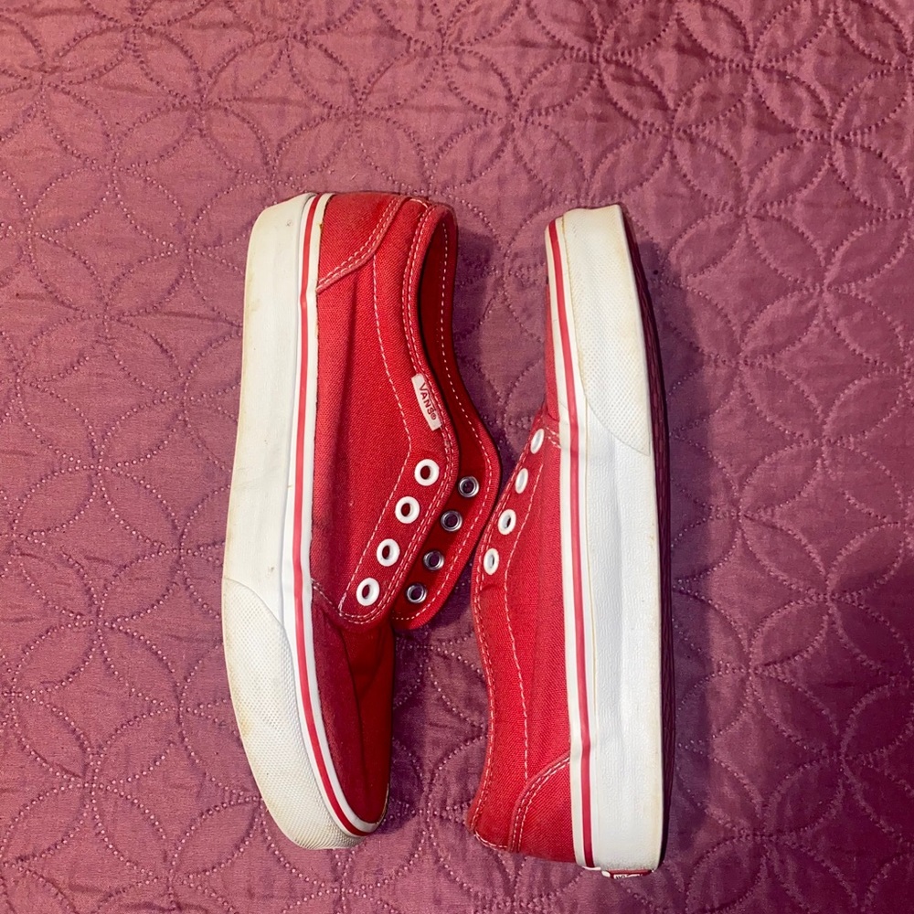 Red Vans